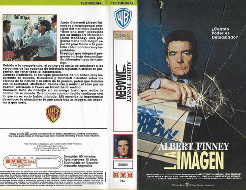 La Imagen Vhs Albert Finney John Mahoney Kathy Baker