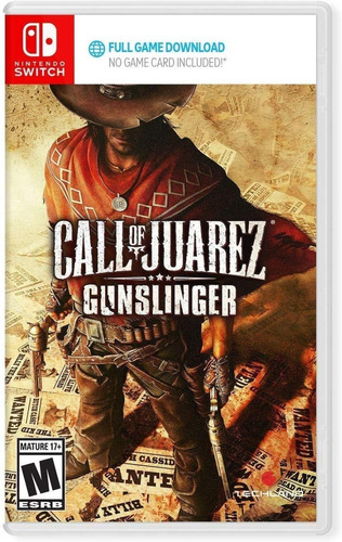 Call Of Juarez - Switch - Na Caixa ( Código Para Download  )