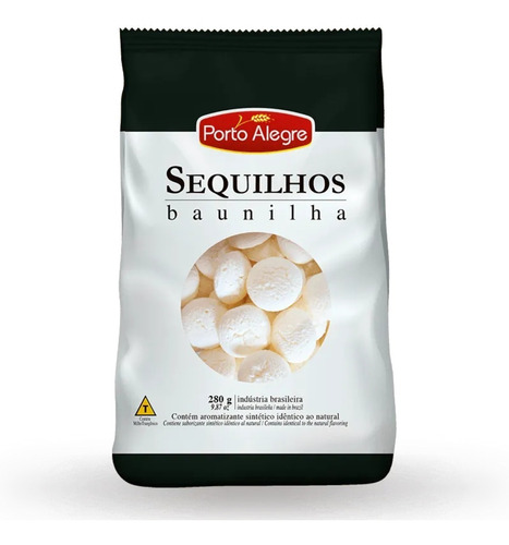 Biscoito Sequilhos Baunilha Porto Alegre 280g