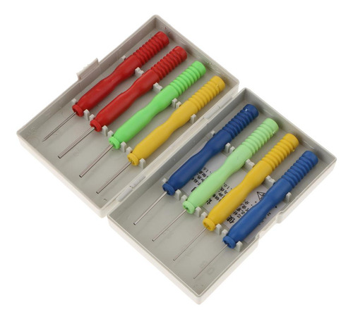 8 Unids/set De Agujas Huecas De Material Acero Inoxidable