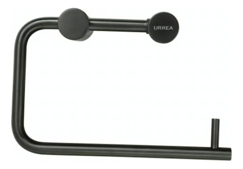 Portarrollo De Acero Inoxidable Urrea Inox.17.2 Negro Mate