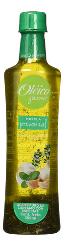 Oléico Infusión De Aceite De Cártamo Mezcla Provenzal, Provenzal, 355 Mililitros