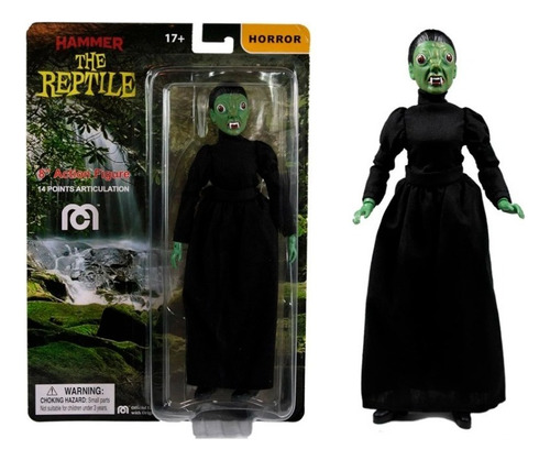 Hammer The Reptile Mego Figura De Acción Monsters 8 Pulgadas