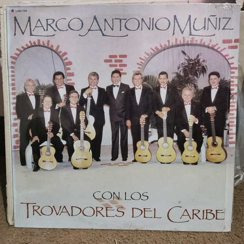 Disco Lp Marco Antonio Muñiz-trovadores Del Caribe, M