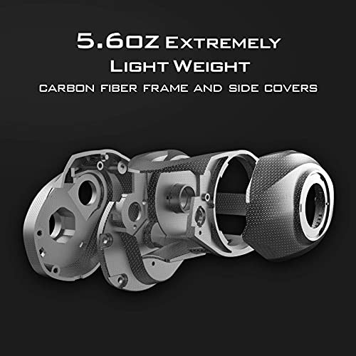 Carrete De Cebo Kastking Zephyr Bfs De Fibra De Carbono Bfs