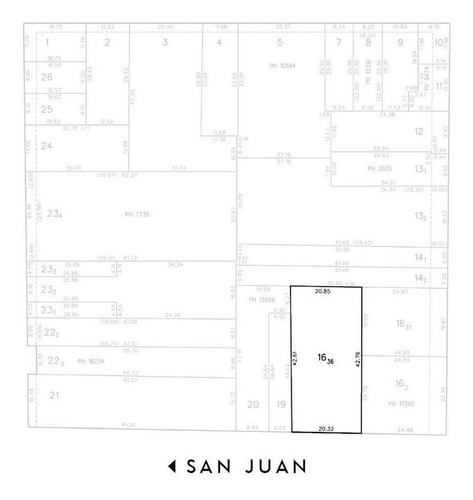 Imagen 2 de 3 de Terreno Apto Canje Con 20 Metros De Frente