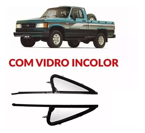 Par Quebra Vento Com Vidro Incolor A20 C20 D20