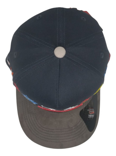 Gorra Snapback Gamuza Bordada Curva Ajustable Premium Fg Cap Mlb Todos Los Equipos Ajustable