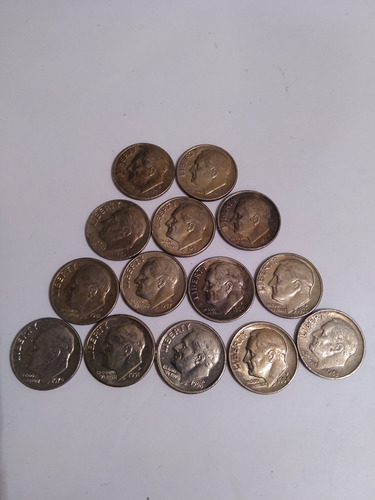 Moneda One Dime Varios Años (Usado)