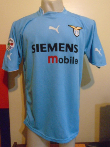 Camiseta Lazio Italia 2002 2003 Stankovic 5 Selección Serbia