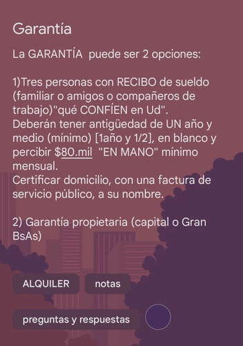 Imagen 11 de 13 de Alquiler Casa 1 Ambiente Y Medio, Dueño Alquila 1 Persona Con Trabajo En Blanco Y Con Garantía, Zona Norte Boulogne Partido De San Isidro