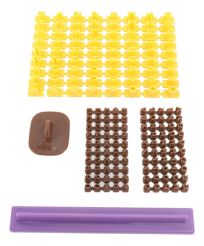 Juego De Moldes Con Números Y Letras Del Alfabeto Para Hacer