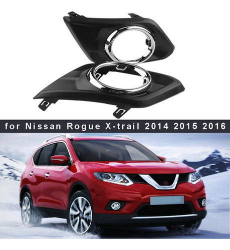 Juego De 2 Fundas Para Faros Antiniebla Para Nissan X-trail
