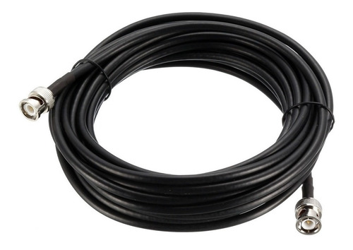 Cable Coaxial Rg58 De Macho Bnc A Bnc 50ohm 15.24m Longitud