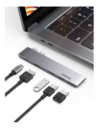 Hub Usb C Para Macbook Pro 5 En 1 Usb C Hub A Hdmi 4k Ugreen