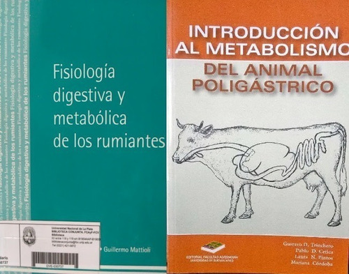 Combo Fisiología Digestiva Y Metabólica De Los Rumiantes