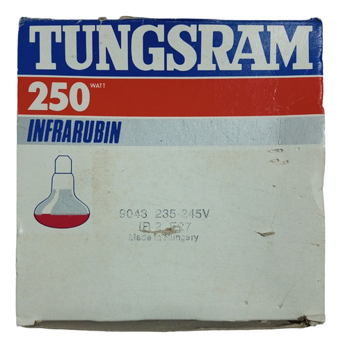 Lampara Tungsram Infrarubin 250 Watt