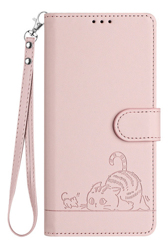 Gato Patrón Cartera Funda Para Redmi Note 13 Pro Plus 5g