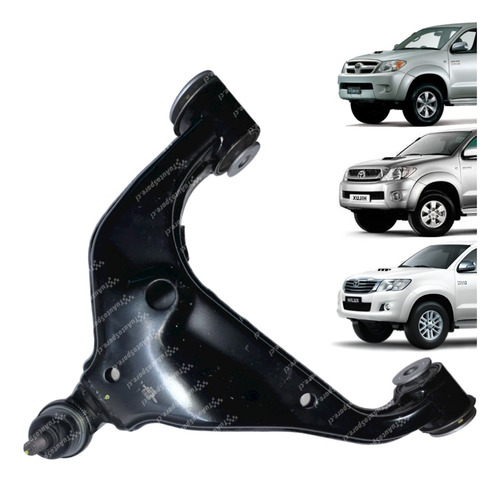 Bandeja Inferior Delantera Toyota Hilux 2006-2015, Izquierdo