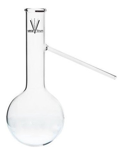 Matraz De Destilación 500ml Vidrio Borosilicato Laboratorio