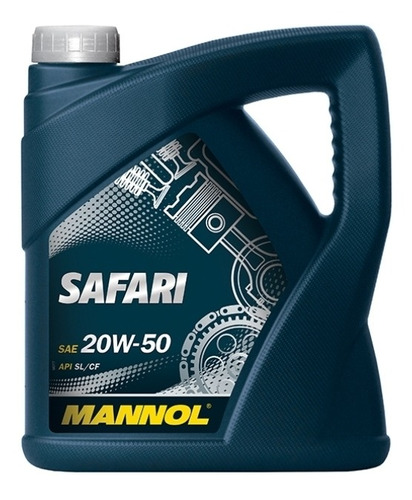 Aceite Mannol 20w50 Safari  8 Litros Npcars