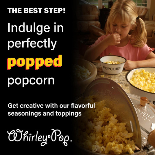 Máquina Para Hacer Palomitas De Maíz Whirley-pop Original -