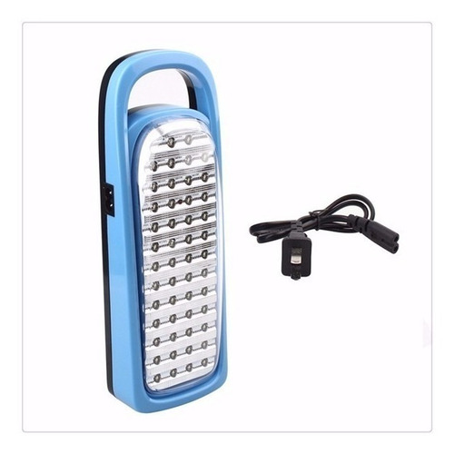 Lampara De Emergencia Recargable 50 Bombillos Led Luz Blanca