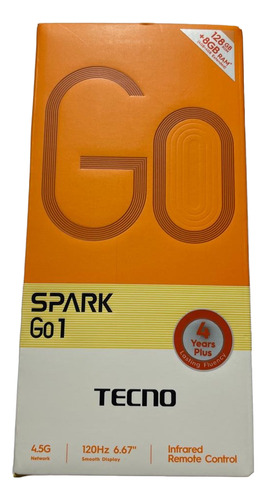 Tecno Spark Go 1 - Celular 8gb Ram, 128gb, Dual Sim-white Blanco