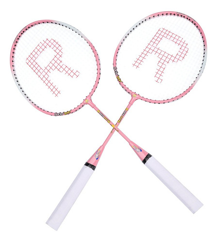 Raqueta Badminton Aleacion Ferro Duradera Bolsa Para