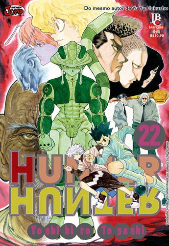 Hunter X Hunter - Vol. 22, de Togashi, Yoshihiro. Japorama Editora e Comunicação Ltda, capa mole em português, 2021