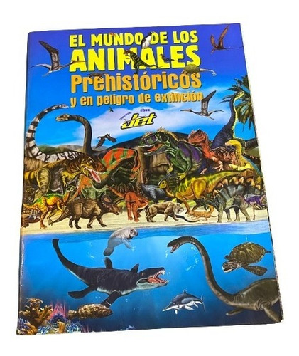 Album El Mundo De Los Animales Prehistóricos Jet 100% Lleno