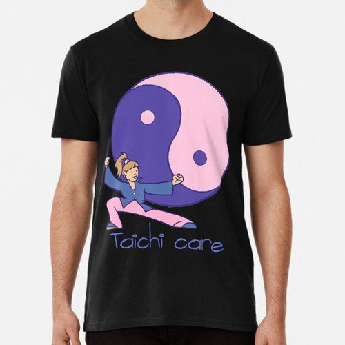 Remera Tai Chi Care Dragon Yinyang  02 Algodon Premium