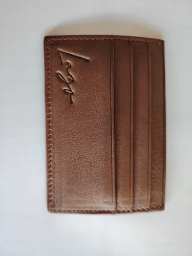Porta tarjetas cuero hotsell