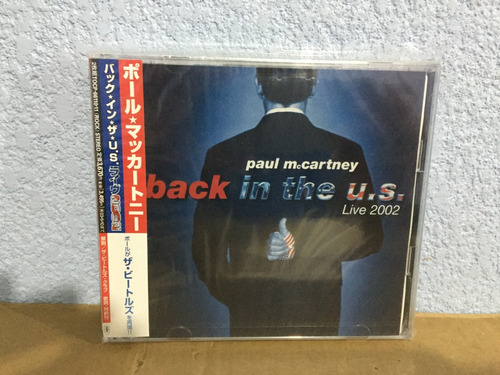 Paul Mccartney   Back In The U.s Live ( Edicion Japonesa )