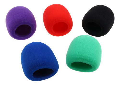 10pcs / Set Handheld Stage Windscreen Foam Thicker Mic