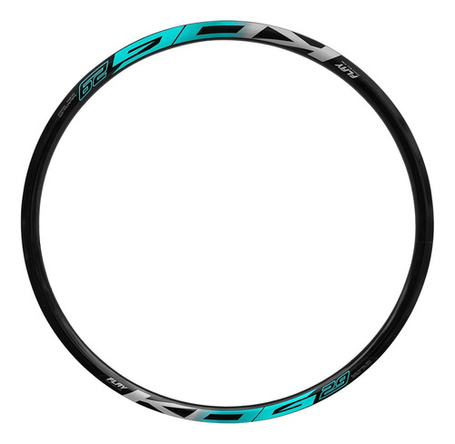 Roda Dianteira Mtb Aro 29 Kog Freios A Disco Raios Zincados Cor Preto/azul