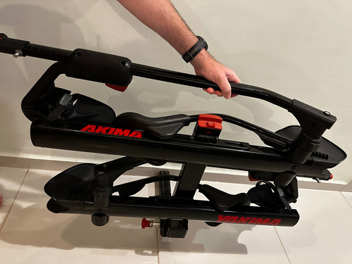 Portabicicleta Yakima Holdup Para 2 Bicicletas Color Negro Negro (Usado)