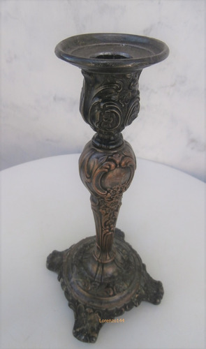Candelabro Antiguo 1915 W. M Rogers & Son Victorian Rose