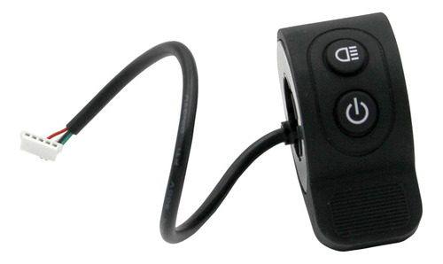 De Scooter Eléctrico, Botón De, Freno De Para Negro