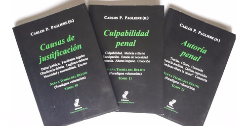 Nueva Teoría Del Delito - 15 Tomos - Carlos P. Pagliere (h.)