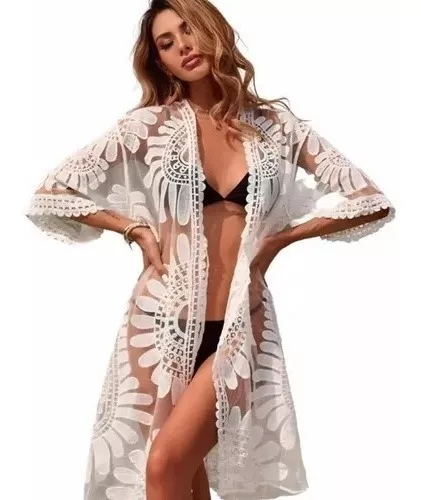 Kimono Moda Total Verano Mujer Playero Cod. 10215 | gratis