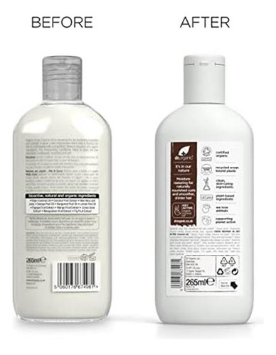 Condicionador De Óleo De Coco Orgânico Virgem Orgânico Docto