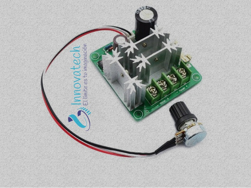 Controlador Velocidad Motor Dc Regulador Dc Pwm 15a 6-90v 