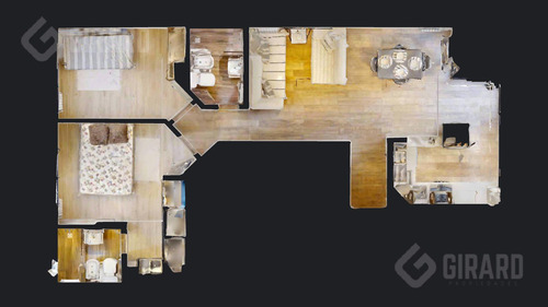 Departamento En Venta De 3 Amb. Guemes. Conócelo Con El Tour 360