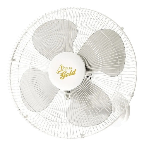 Ventilador de parede Venti-Delta Parede 50 branco com 4 pás, 50 cm de diâmetro 127 V/220 V