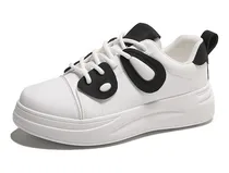 Comprar Zapatos Blancos Casuales De Suela Gruesa Para Mujer