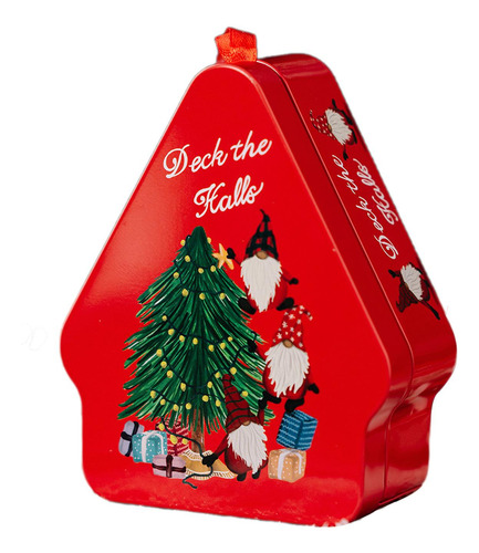 6 Caja De Dulces Navideña Decorativa Para Almacenar
