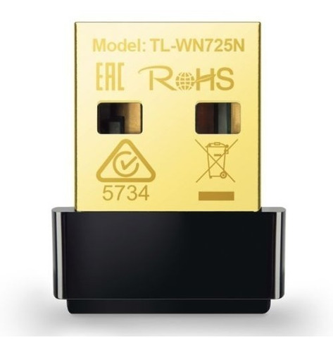 Placa De Red Tp-link Usb 150mbps Tl-wn725n Nano