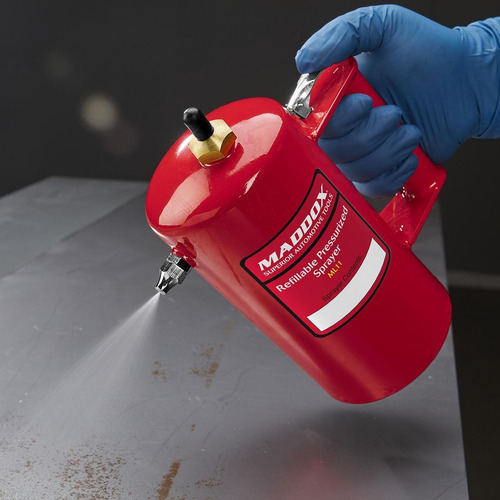 Pulverizador Presurizado Recargable De 32 Oz. Color Rojo