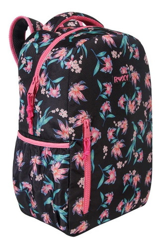 Mochila Esportiva Roxy Preto C/ Rosa